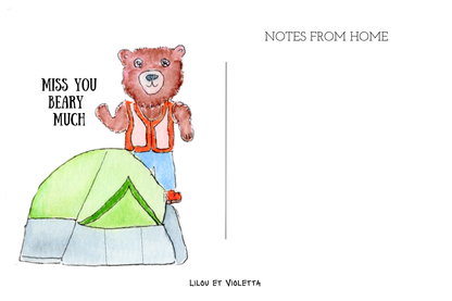 Camp Notes: Notes from Parents to Campers