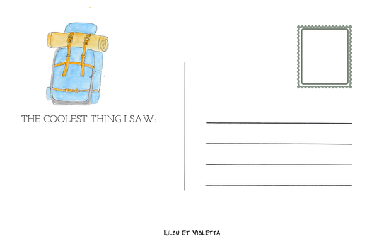 Camp Postcards: For Campers to Send Home