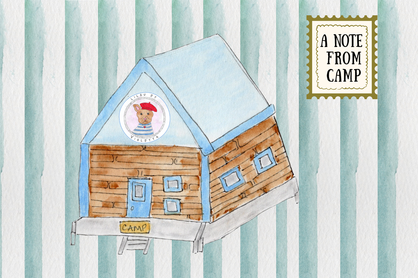 Camp Postcards: For Campers to Send Home